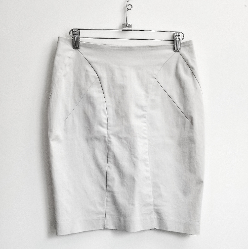 Bebe pencil skirt, grey pencil skirt